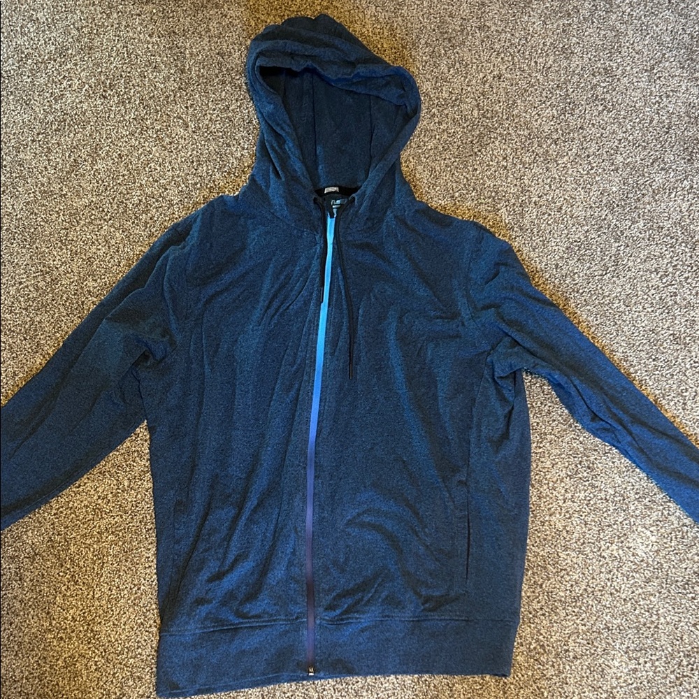 American Eagle Outfitters Navy Flex Hoodie